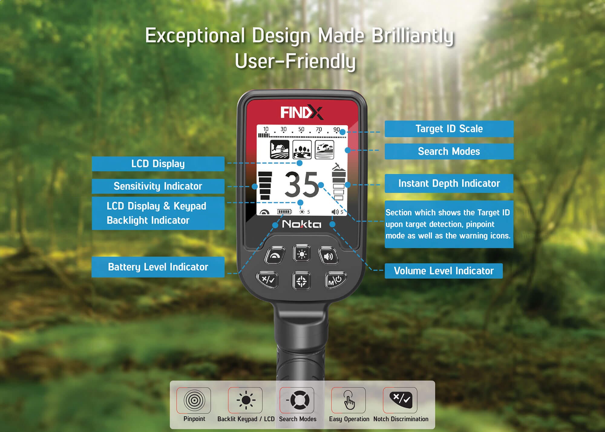 nokta findx metal detector