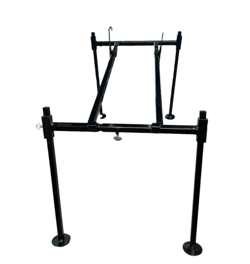 Universal Sluice Box Stand With Adjustable Frame Fits 6" up to 10" Sluice Boxes