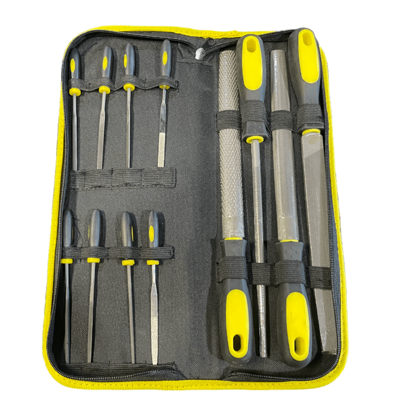 12 Piece Assorted File Set with Comfort Handles
