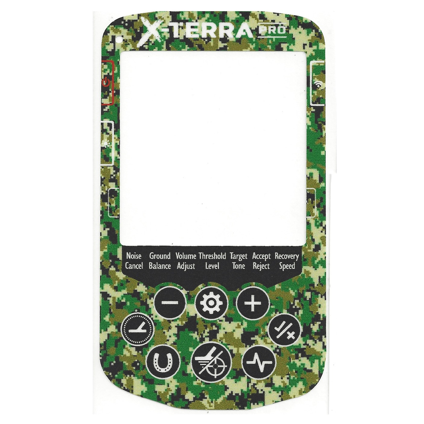 Detecting Innovations Keypad Stickers for the Minelab X-Terra Pro Metal Detector- Multiple Colors Available!