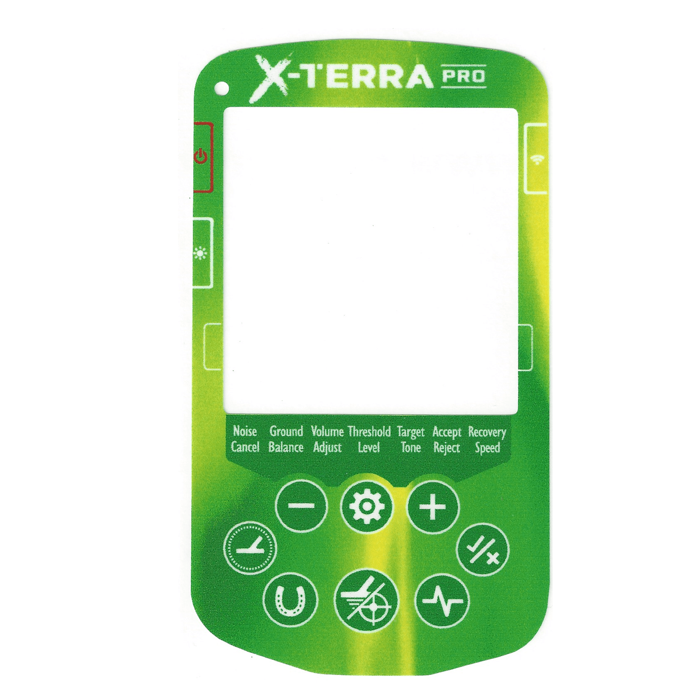 Detecting Innovations Keypad Stickers for the Minelab X-Terra Pro Metal Detector- Multiple Colors Available!