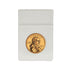 White Coin Display Tab Inserts - 7 Sizes Available
