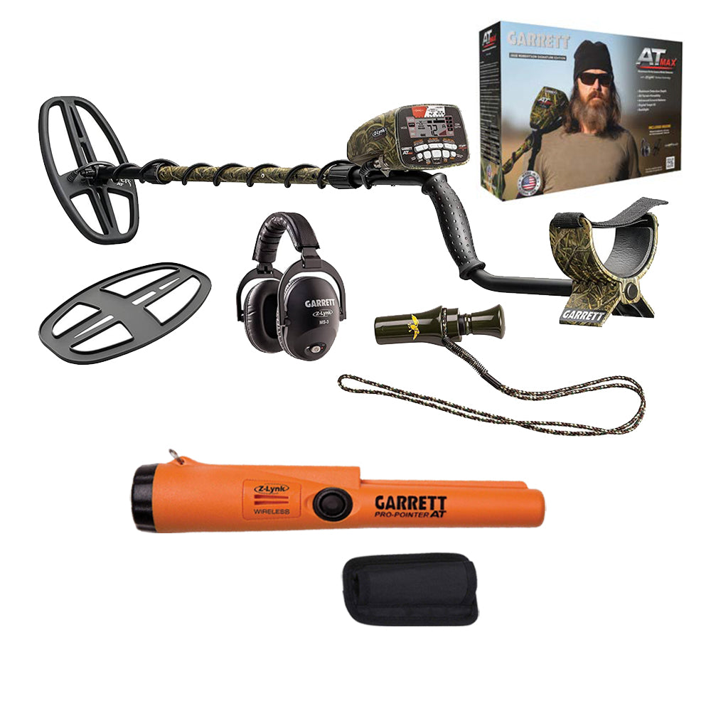 Garrett Jase Robertson Signature Edition AT MAX Metal Detector with Z-Lynk