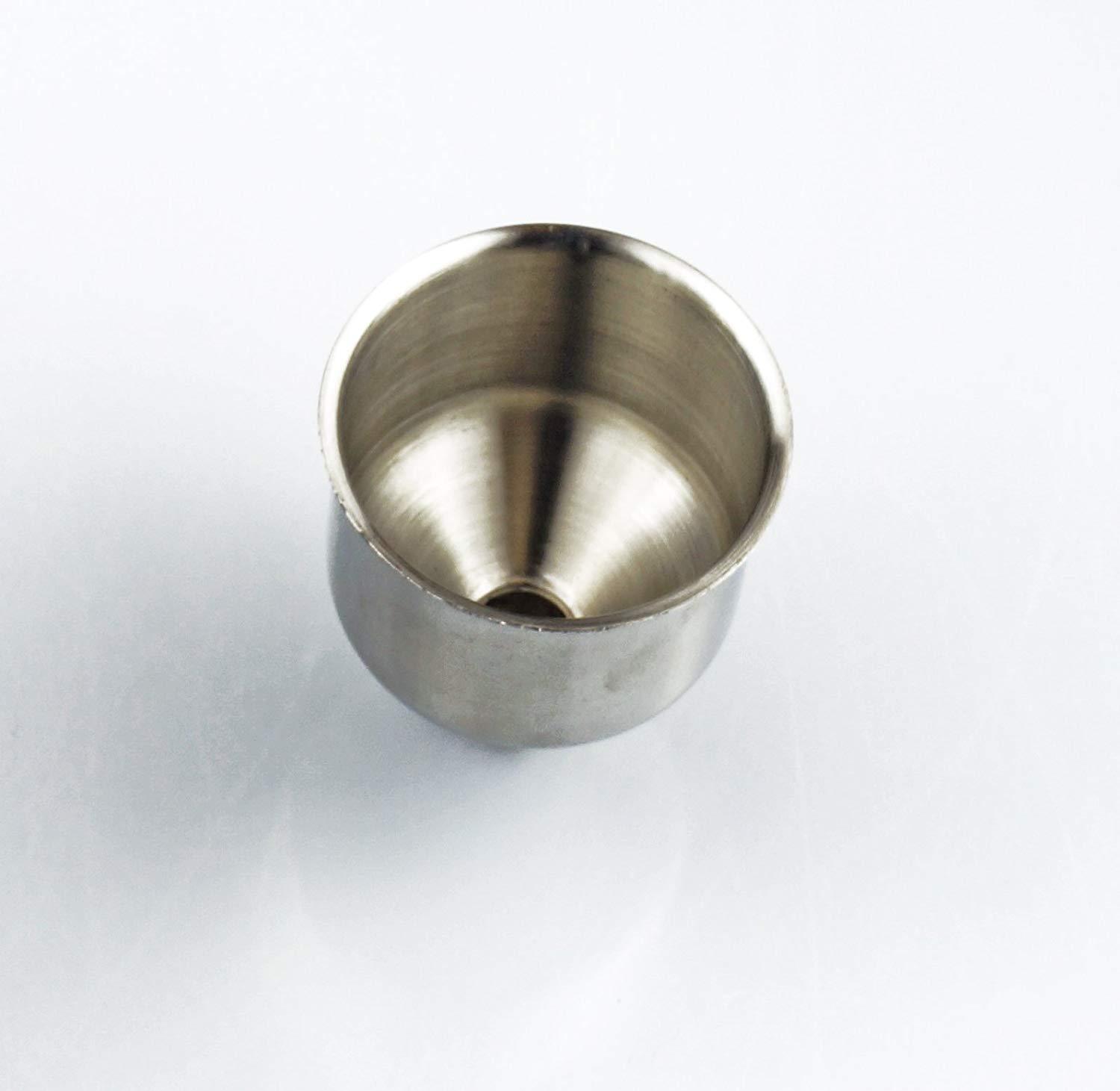 1.5" Dia Stainless Steel Funnel, Useful for Flasks with 3/8" Spout Gold Prospecting,Accessories Jobe 