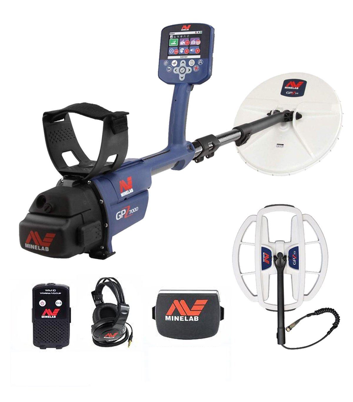 Minelab GPZ 7000 Metal Detector with GPZ19 Coil Spring 2022 Promo