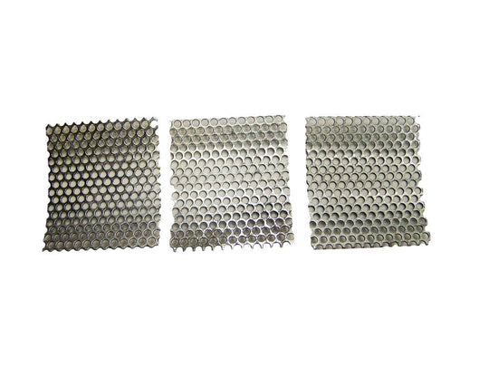 K&M Krushers -  Lot of 3 - Bigger Holes 3/16"-Rock Crusher Replacement Screens