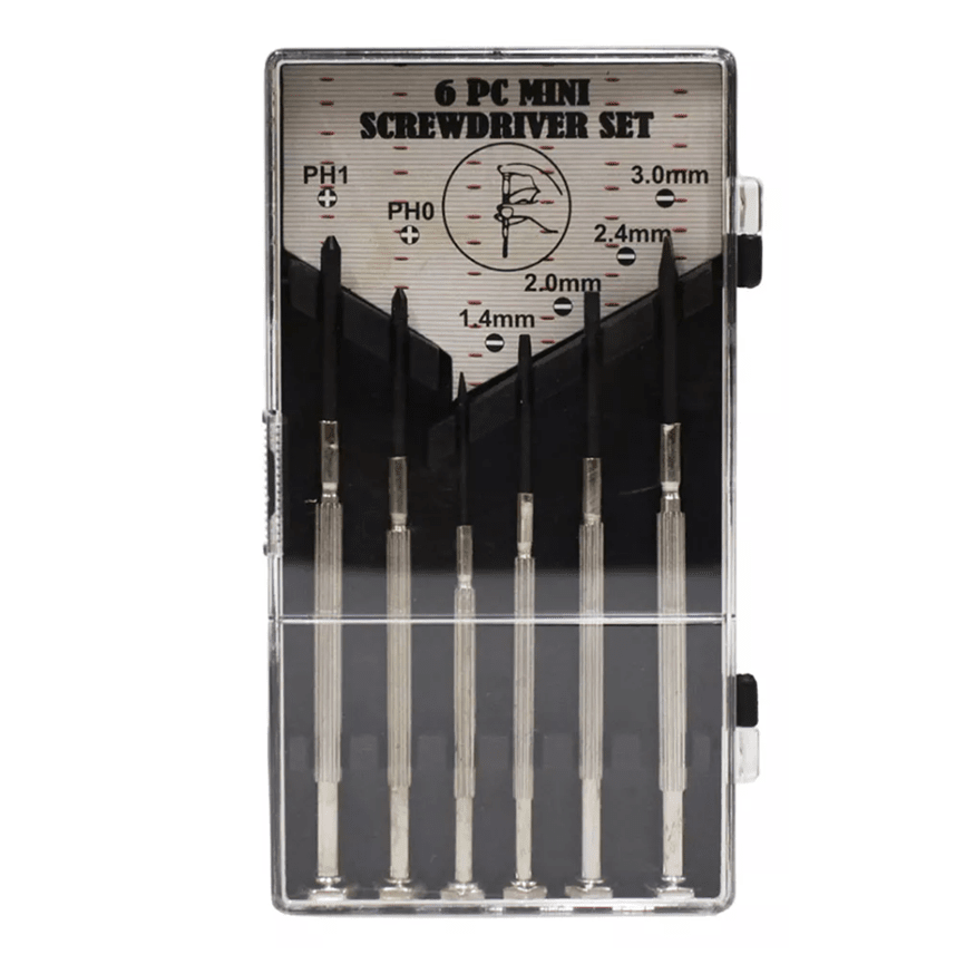 Left Screwdriver 6 Piece Precision Screwdriver Set - Philips and Flat Head – High Plains ...