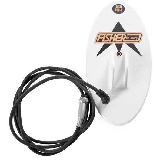 Fisher Gold Bug 2 Combo 6.5" and 10" Coils Bundle with Free Gear