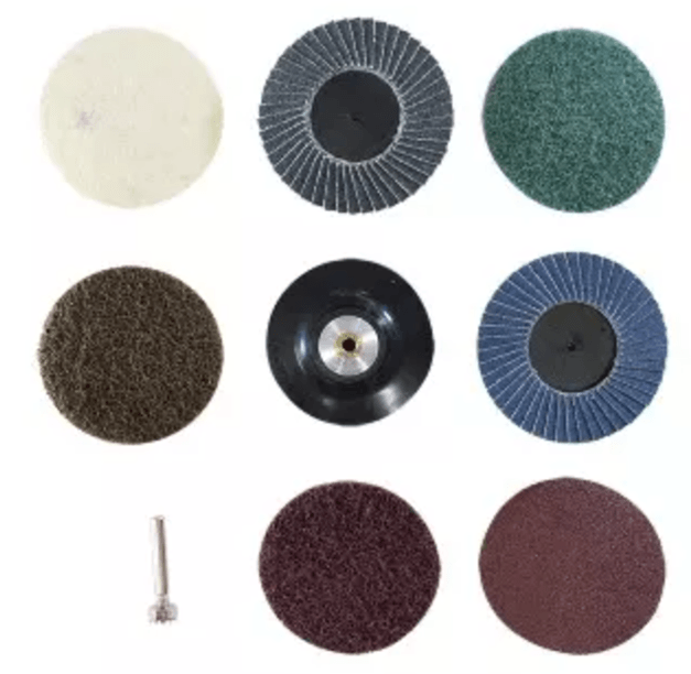 9 Piece Metal Cleaning, Buffing, and Polishing Set – High Plains ...