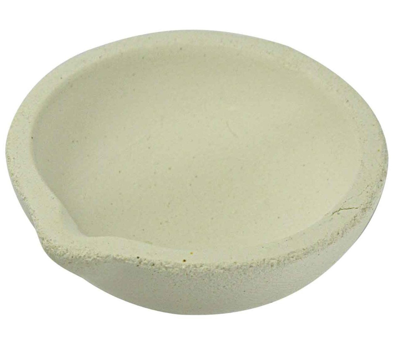 3-Inch Alumina Ceramic Pot Round
