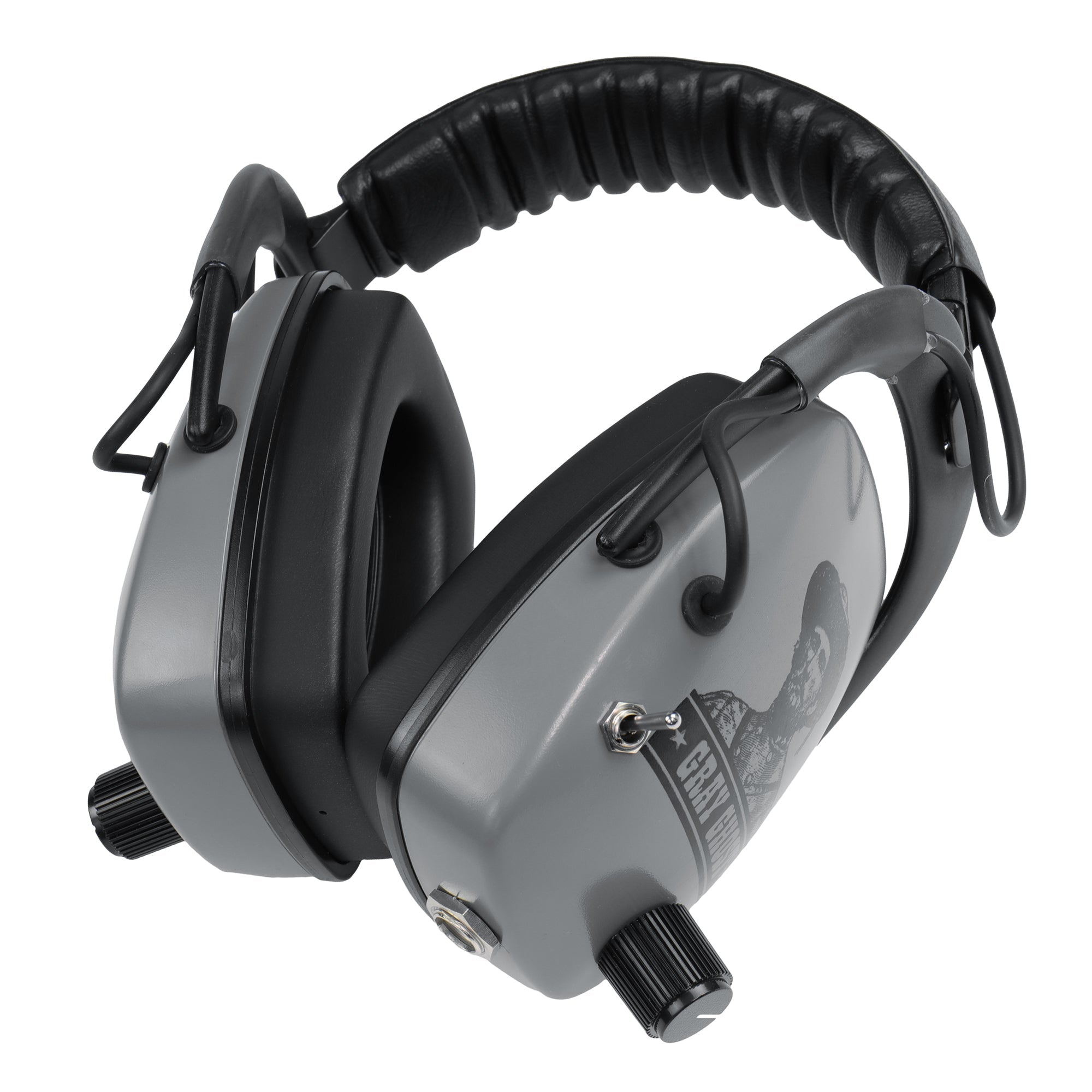 Gray Ghost NDT Platinum Headphones with Equinox Waterproof Plugs