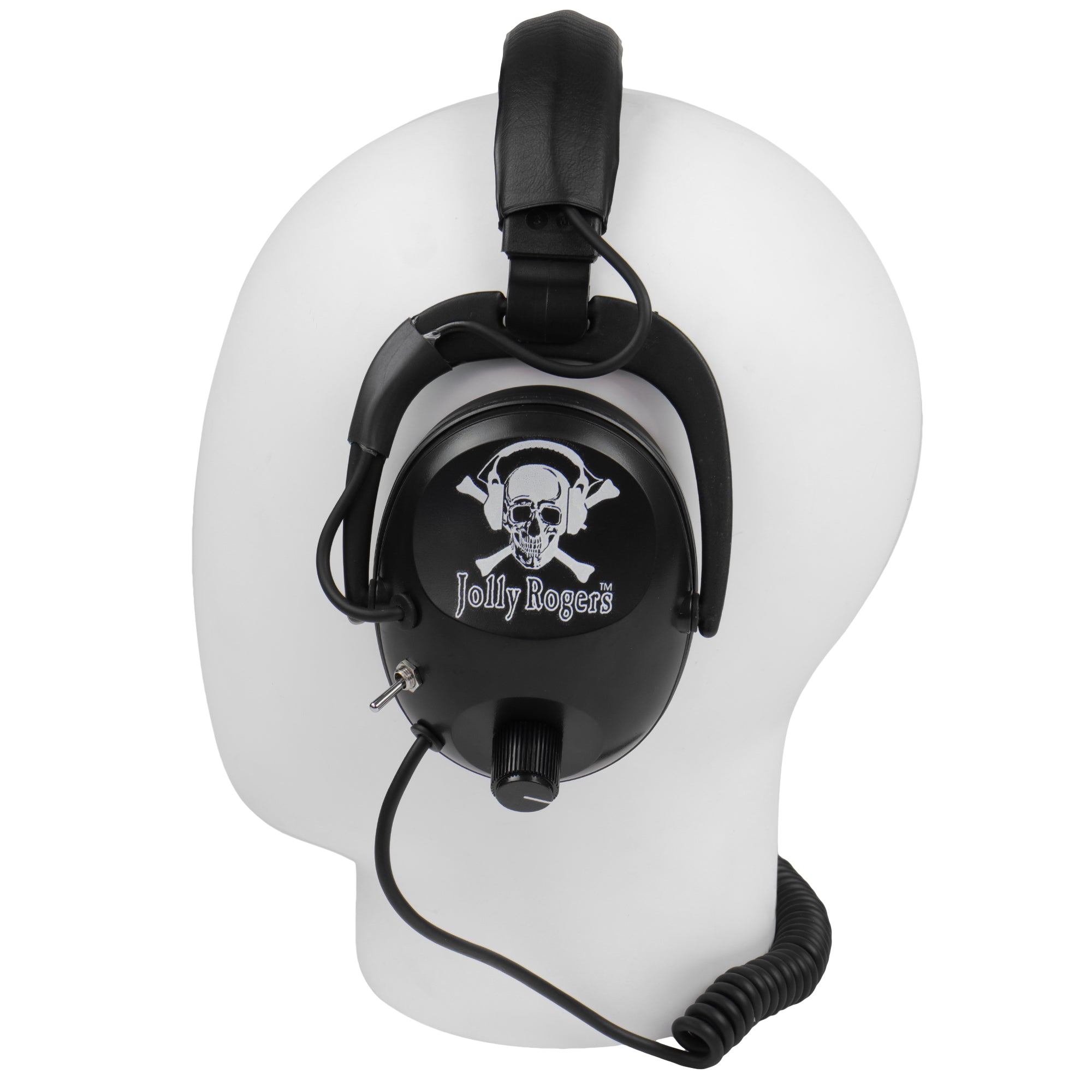 Detector Pro Jolly Rogers Platinum Series Headphones with 1/4″ Angle Plug