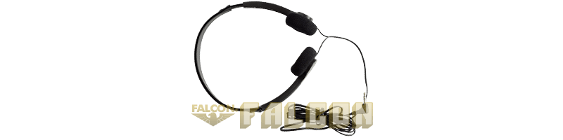 Headphones for Falcon MD20 Gold Tracker Metal Detector with 1/8" plug