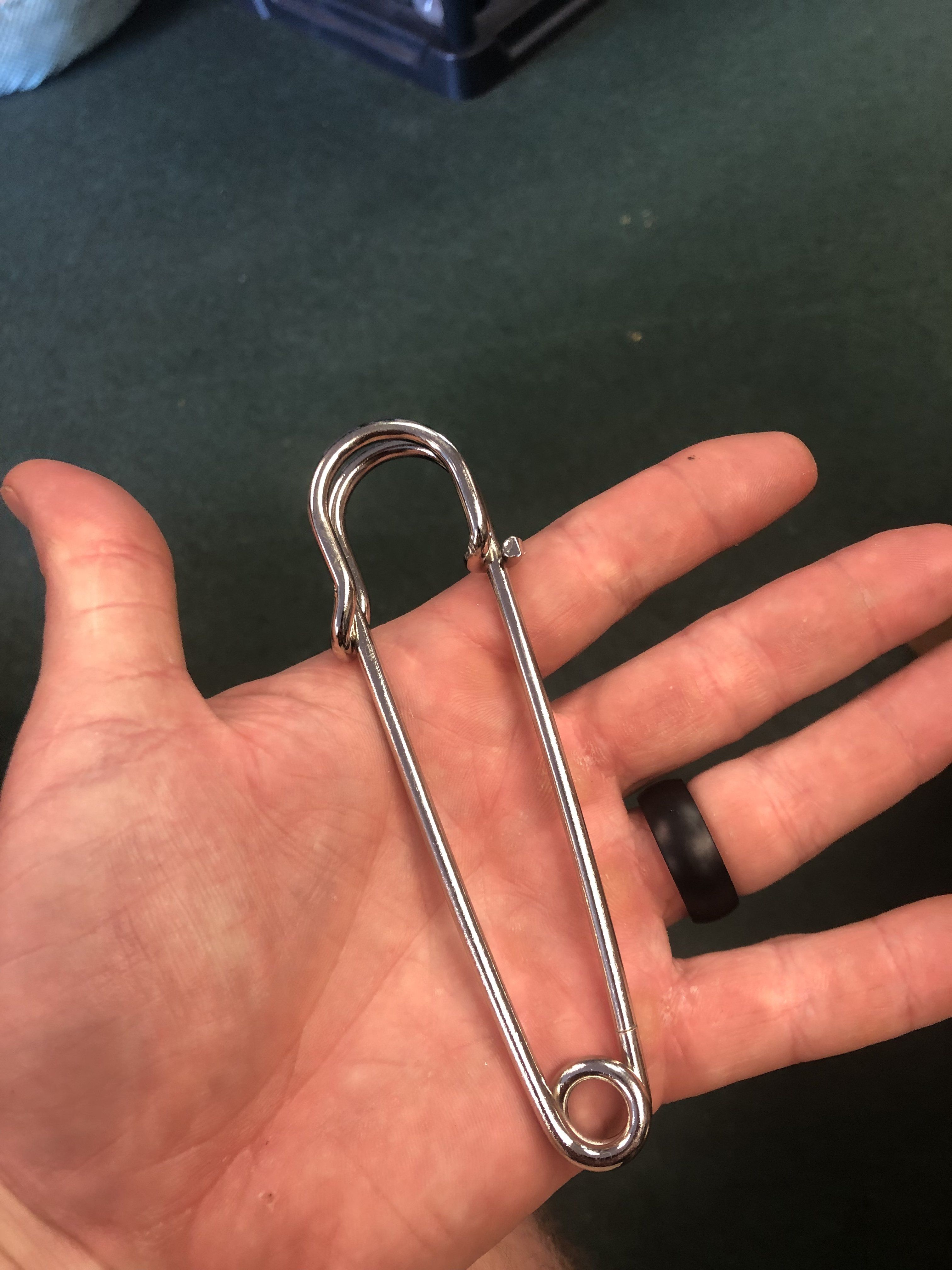5" 3.7mm Thick Jumbo Safety Pin