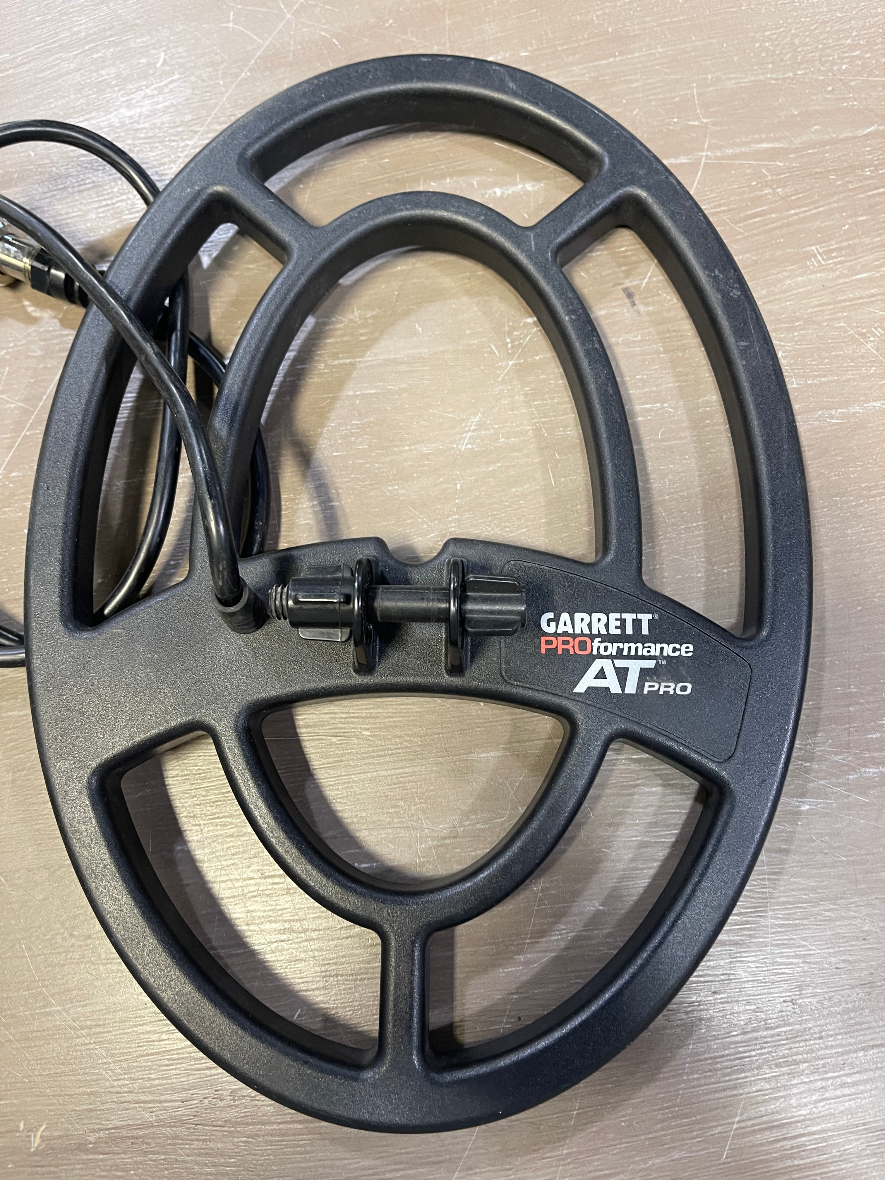 Slightly Used Garrett 9" x 12" PROformance concentric  searchcoil for AT Series Metal Detectors