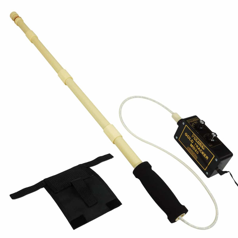 Falcon Gold Tracker MD20 Metal Detector with 3-Piece Handle with Foam ...