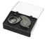 10 x 25MM, 2LED Illuminated Jeweler's Loupe in a Plastic Storage Box, Black Body