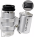 High Powered 45X Pocket Multi-Focus Mini Microscope with L.E.D. & U.V. Lights