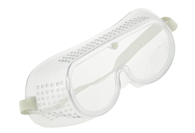 Safety Goggles W/ Adjustable Elastic Headband, Built-in Vents