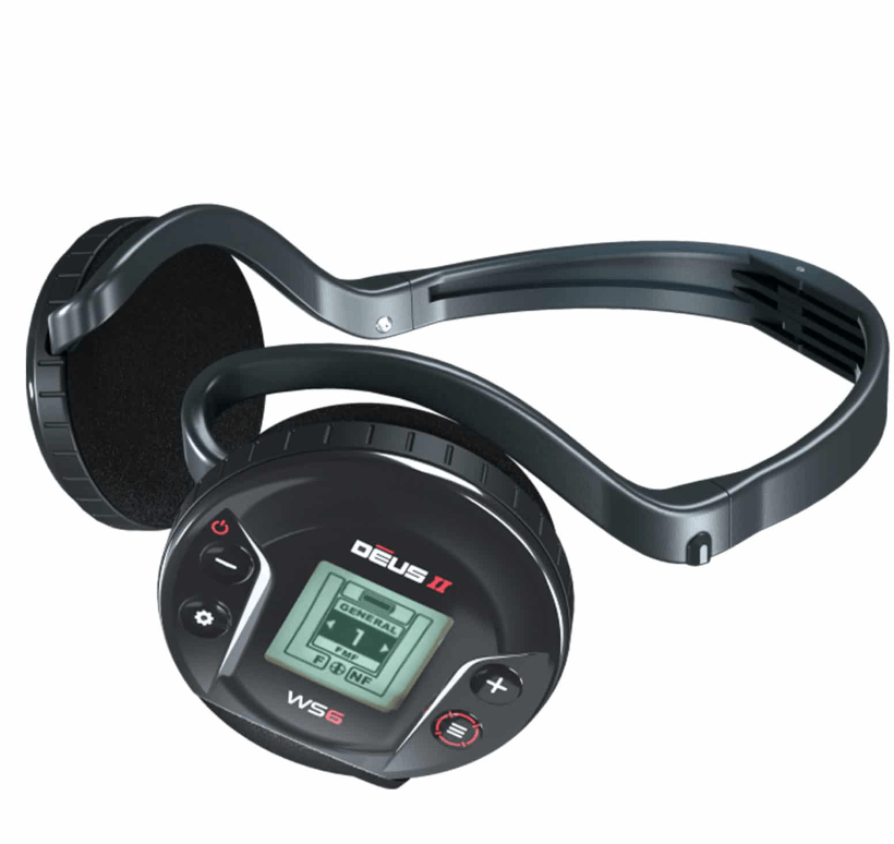 XP WS6 Wireless Headphones for Deus II Metal Detector