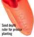 11" Heavy Duty Nylon Plastic Hand Trowel, Orange Color