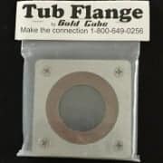 Gold Cube Tub Flange - 2 Kit Options