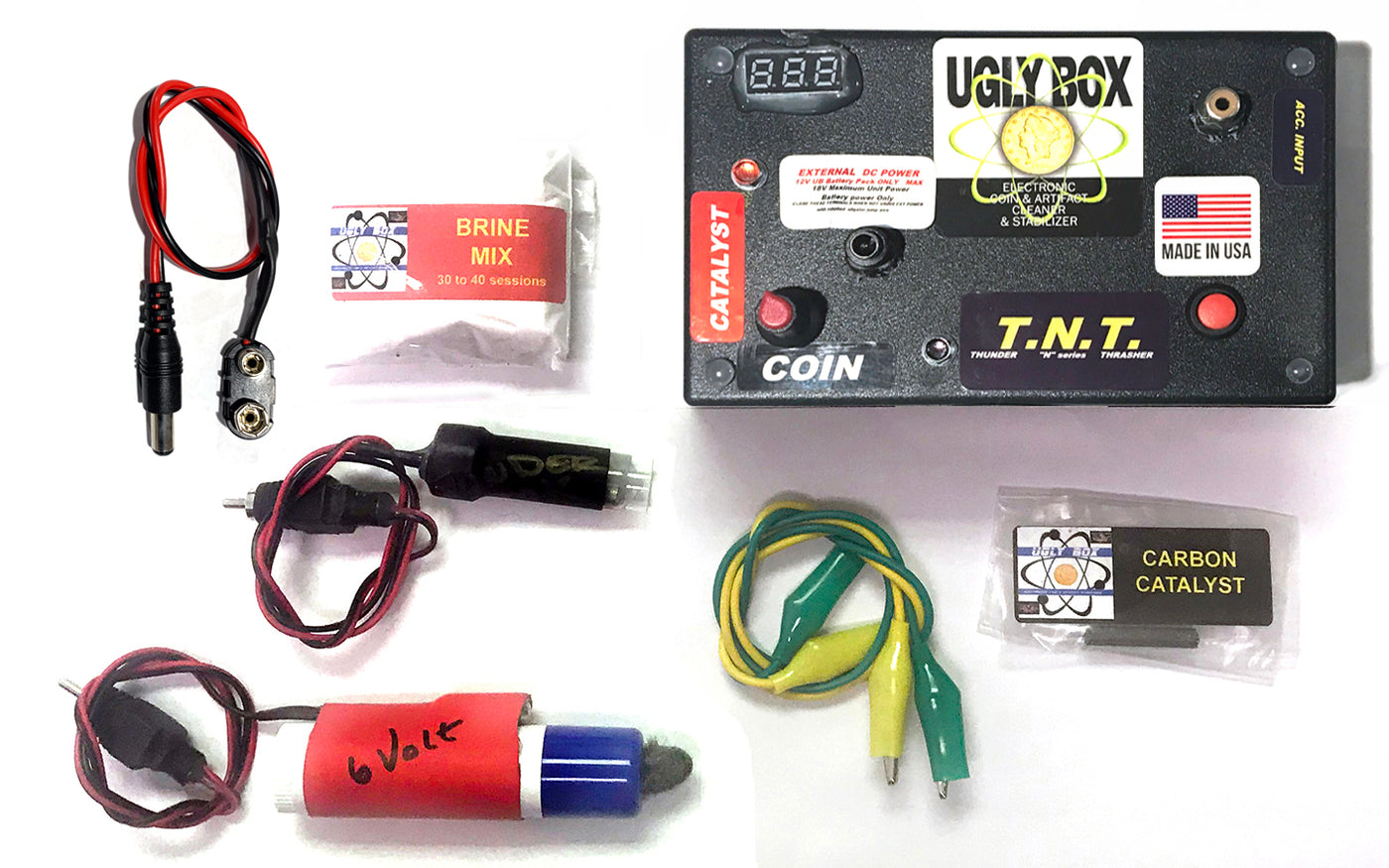 Ugly Box Electrolysis Kit for Relics and Coins