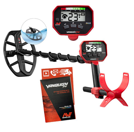 Minelab Vanquish 340 Metal Detector – High Plains Prospectors