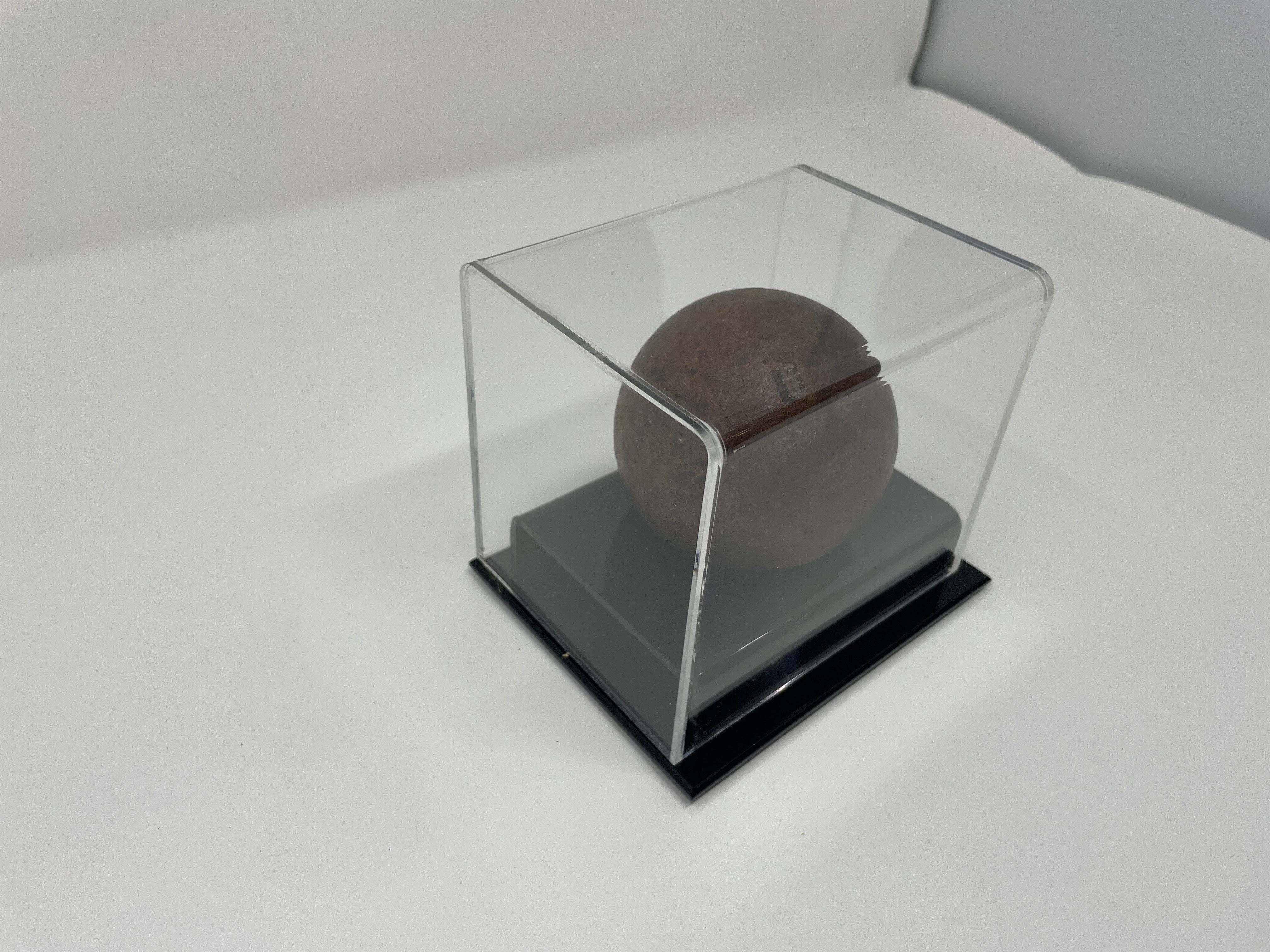 Cannon Ball Display Case Acrylic