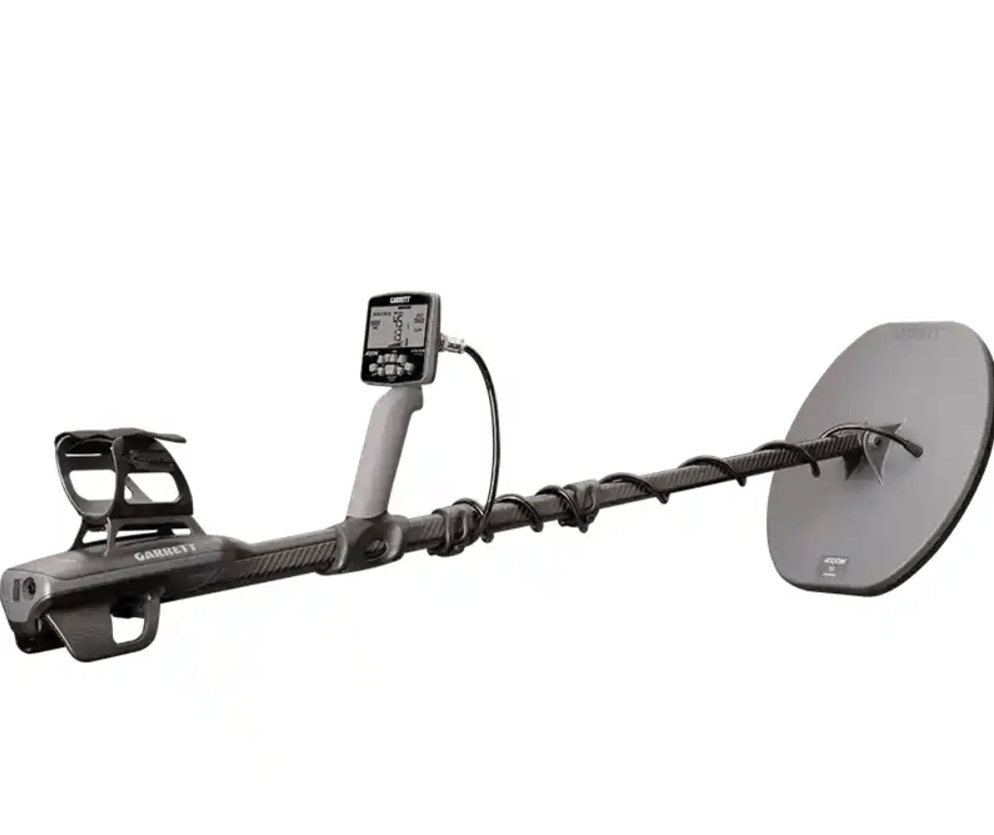 Axiom Metal Detector with 13"x11" Mono Coil, 11"x7" DD Coil and MS-2 Headphones