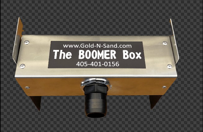 Boomer Box Sluice Header Box By Gold-N-Sand for Hand Held Suction Dredge and Other Water Pumps