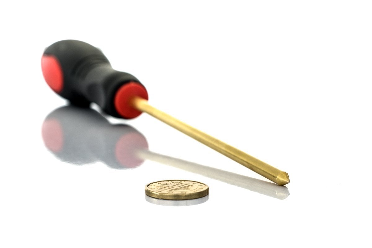 9 1/2" Brass Coin Probe For Metal Detecting