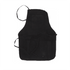 Black Canvas Protective 3-Pocket Bib Apron