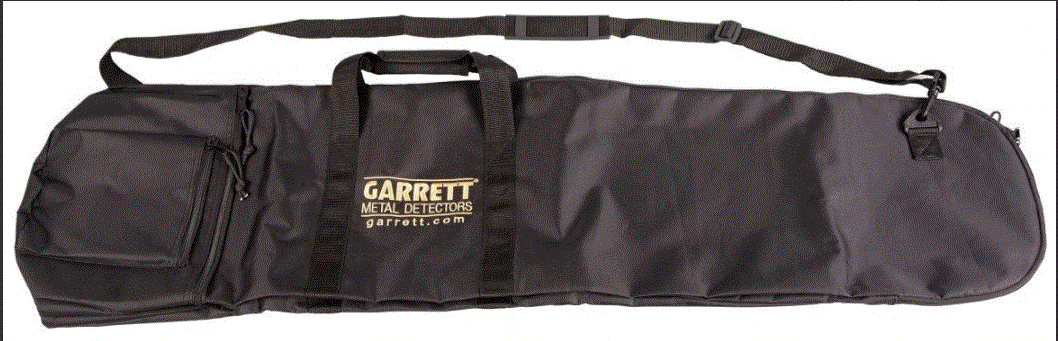 garrett metal detector carry bag with embroidered garrett logo