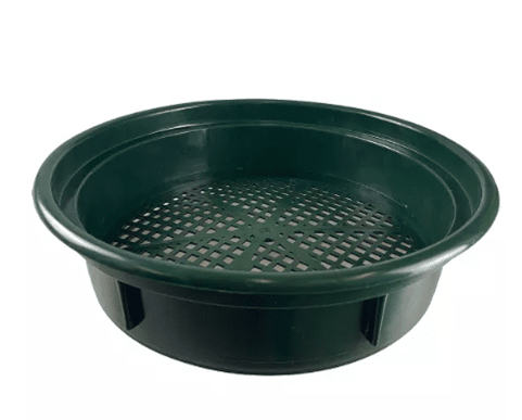 13 inch plastic gold classifier sifter side view
