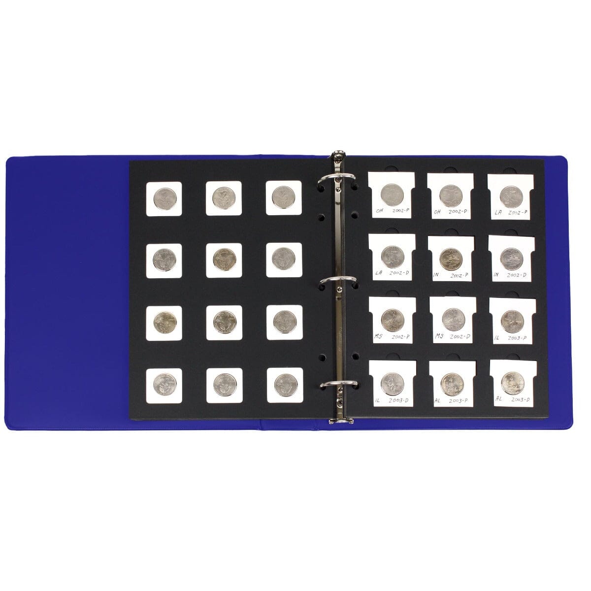 Coin Collectors Slotted Coin-Holder Paper Page – High Plains Prospectors