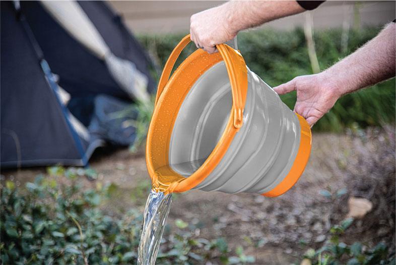 10 Liter Collapsible Bucket (2.64 Gallons)