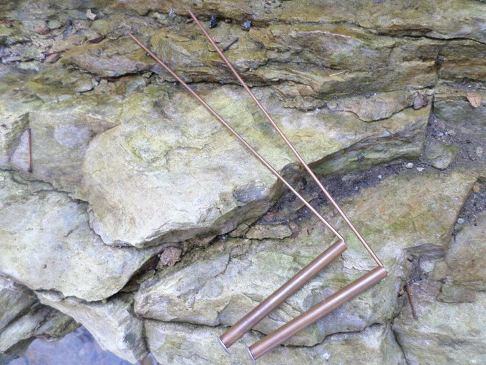 Solid Copper Dowsing/Divining Rods - Set of Two – High Plains Prospectors