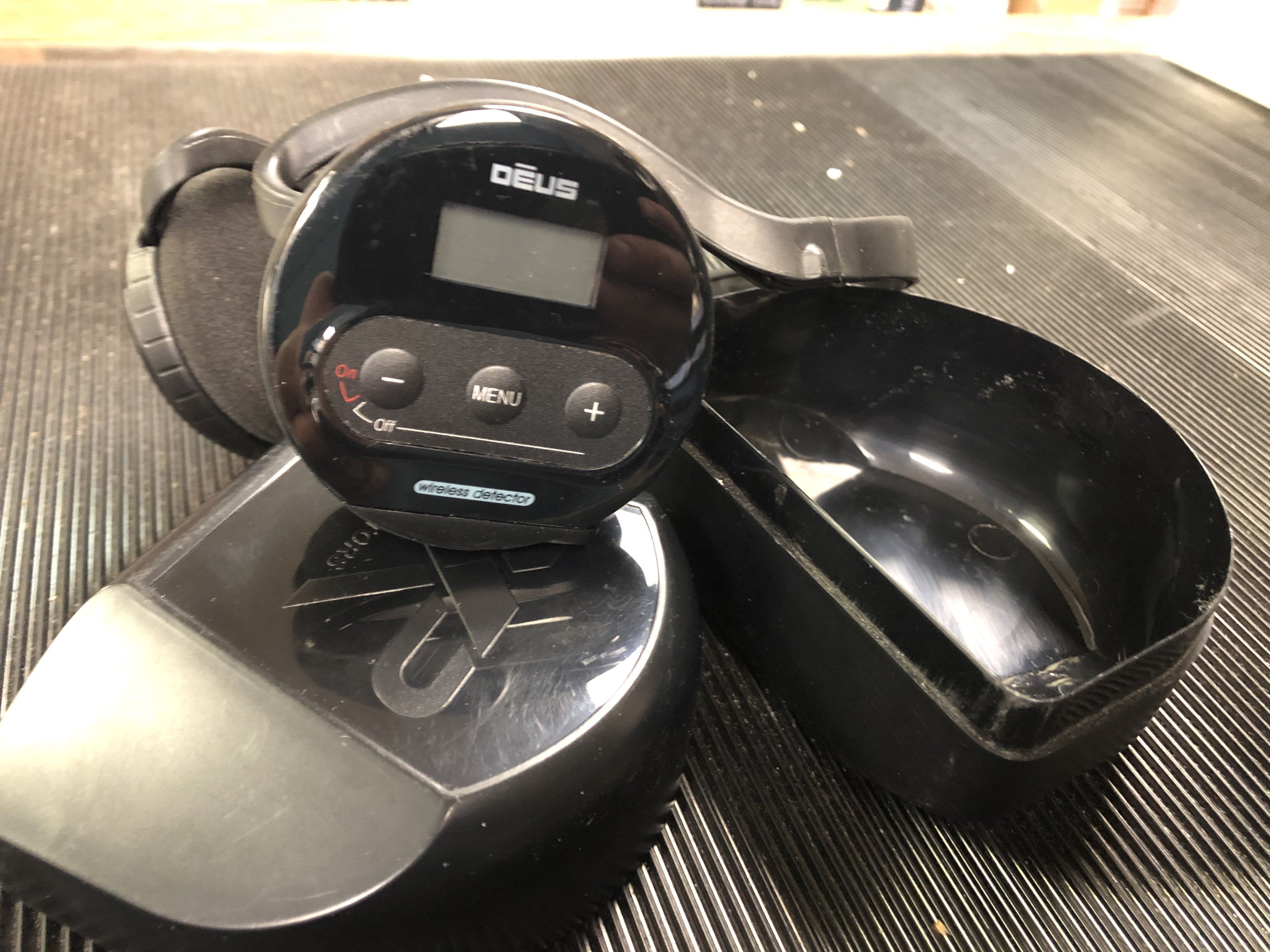 Demo XP Deus with LCD Remote, WS4 Backphones, 11" Coil, 11" x 13" coil, Original Gray Ghost Headphones High Plains Prospectors 