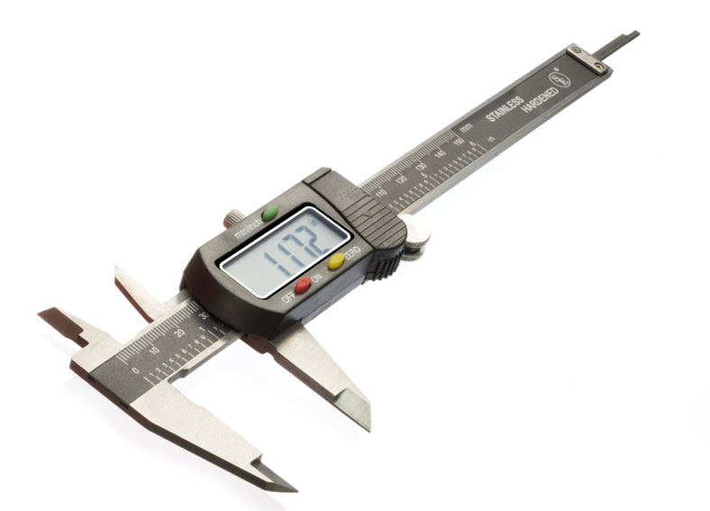 6" LCD Digital Caliper with Extra Battery and Case