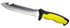 11-3/4" Divers Knife, Yellow & Black Color, Thickness: 4mm, Hard Sheath, Plain & Serrated Blade