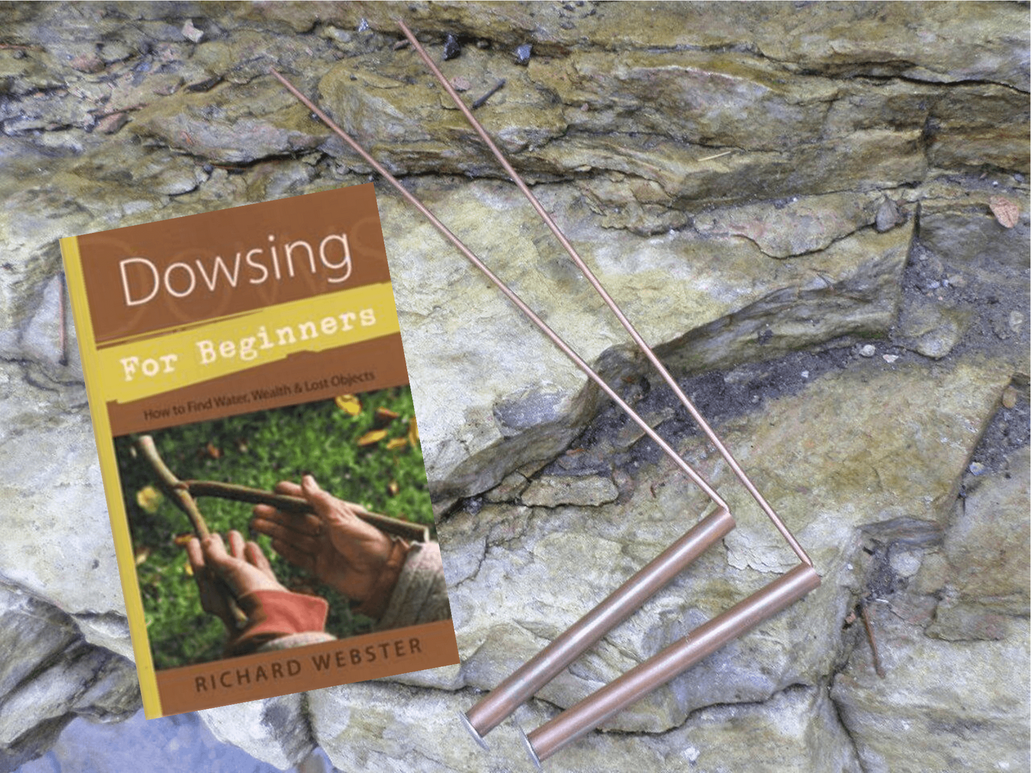 Dowsing Starter Package - Set of Two Solid Copper Dowsing/Divining Rod ...