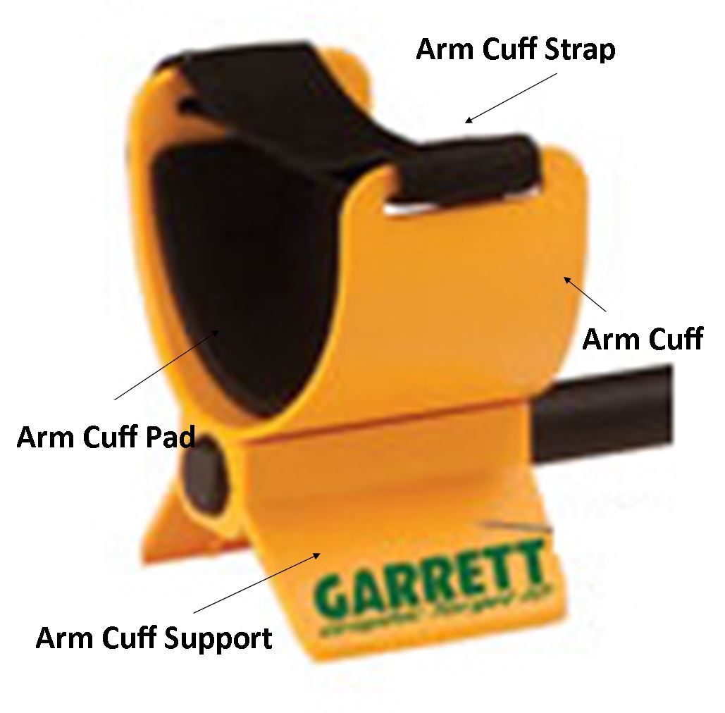Garrett ACE Series Replacement Arm Cuff (Lower Part Only)