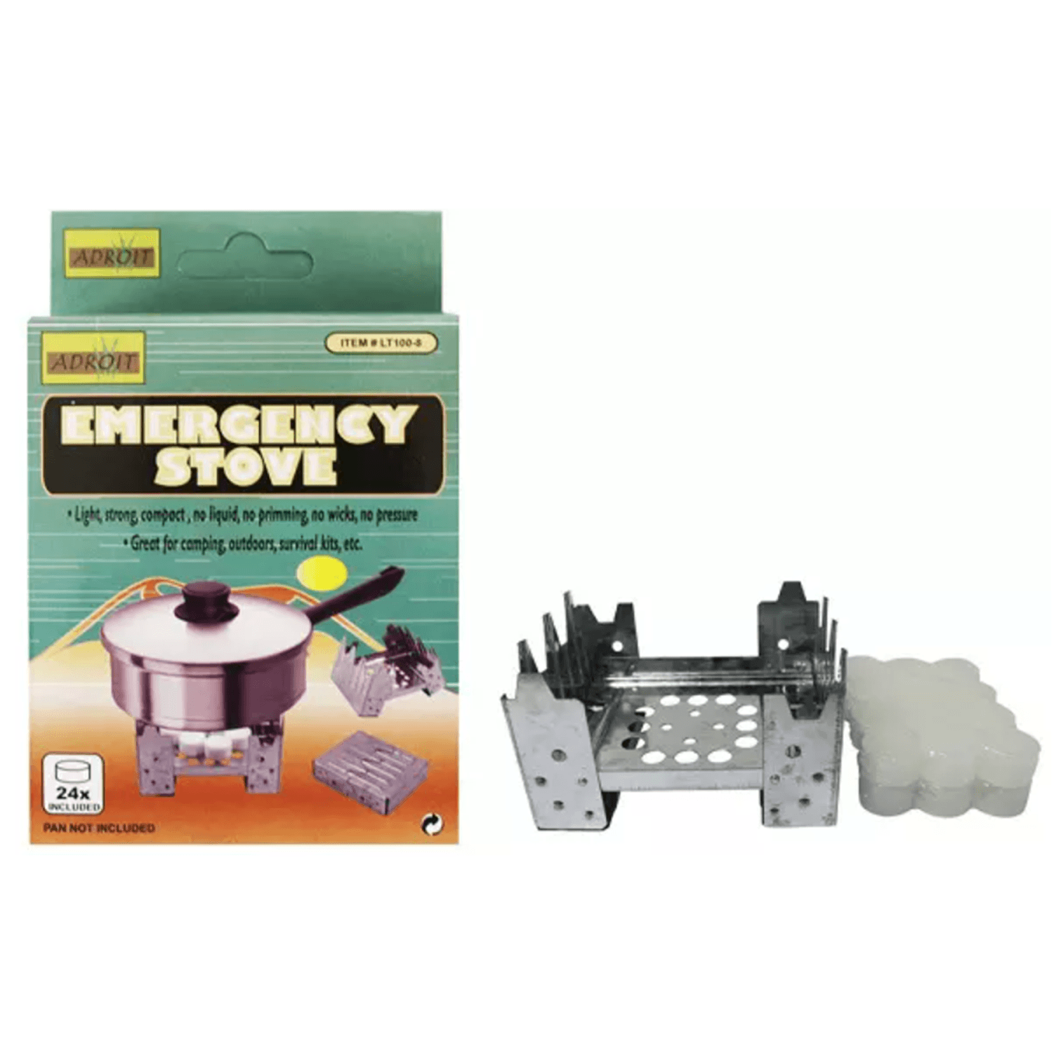 Emergency Camping Stove with Fuel
