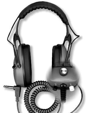 Detector Pro Gray Ghost Ultimate Headphones
