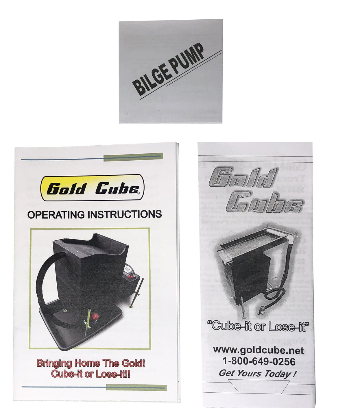 Gold Cube 4 Stack Deluxe with Junior Snuffer Bottle, 1-oz Glass Vial ...