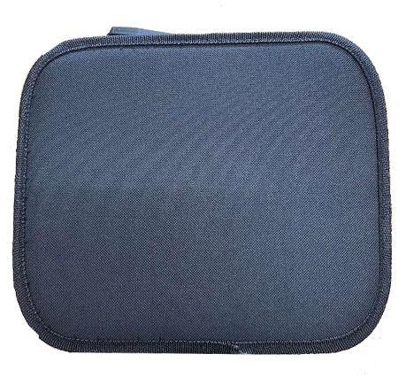 10.5"x9.5" Black Zippered Carrying Case for Accessories (Head Magnifiers MH1047L and MH1067L)