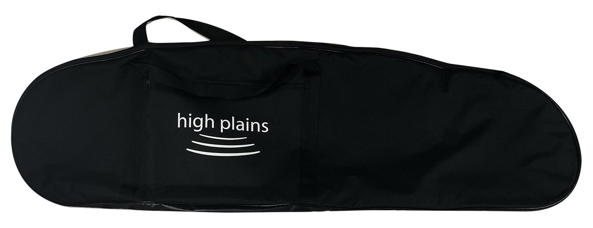 High Plains Large Black Padded Carry Bag for Metal Detector High Plains Prospectors 