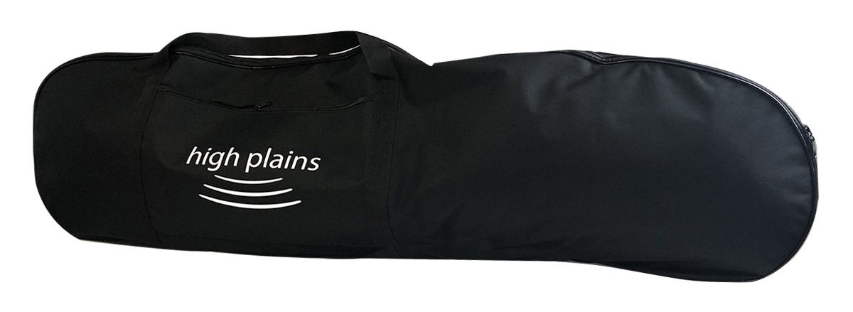 High Plains Large Black Padded Carry Bag for Metal Detector High Plains Prospectors 