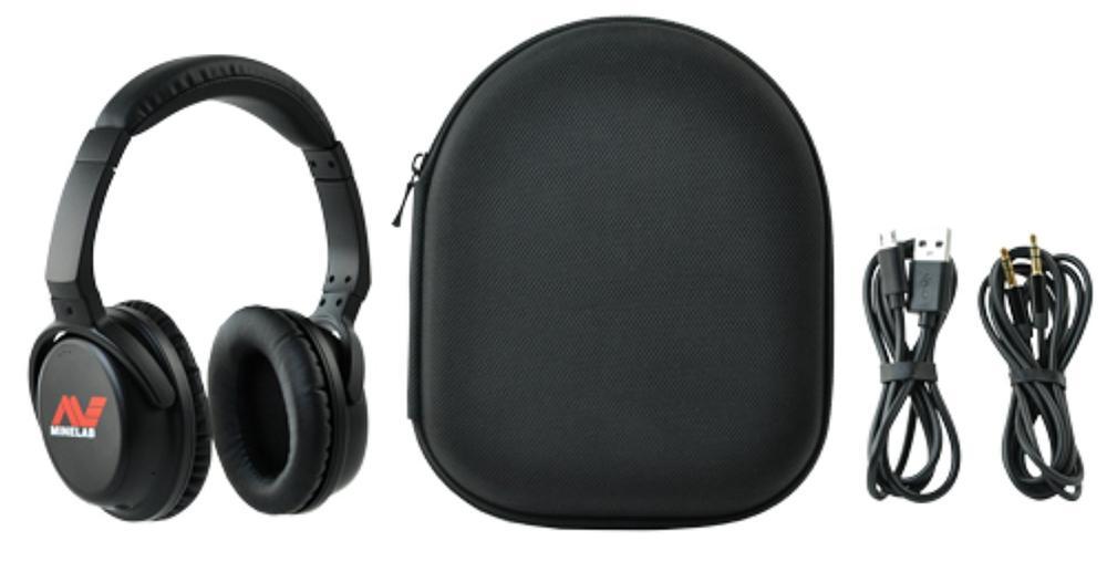 Minelab Equinox 800 Metal Detector  Wireless Bluetooth Headphones